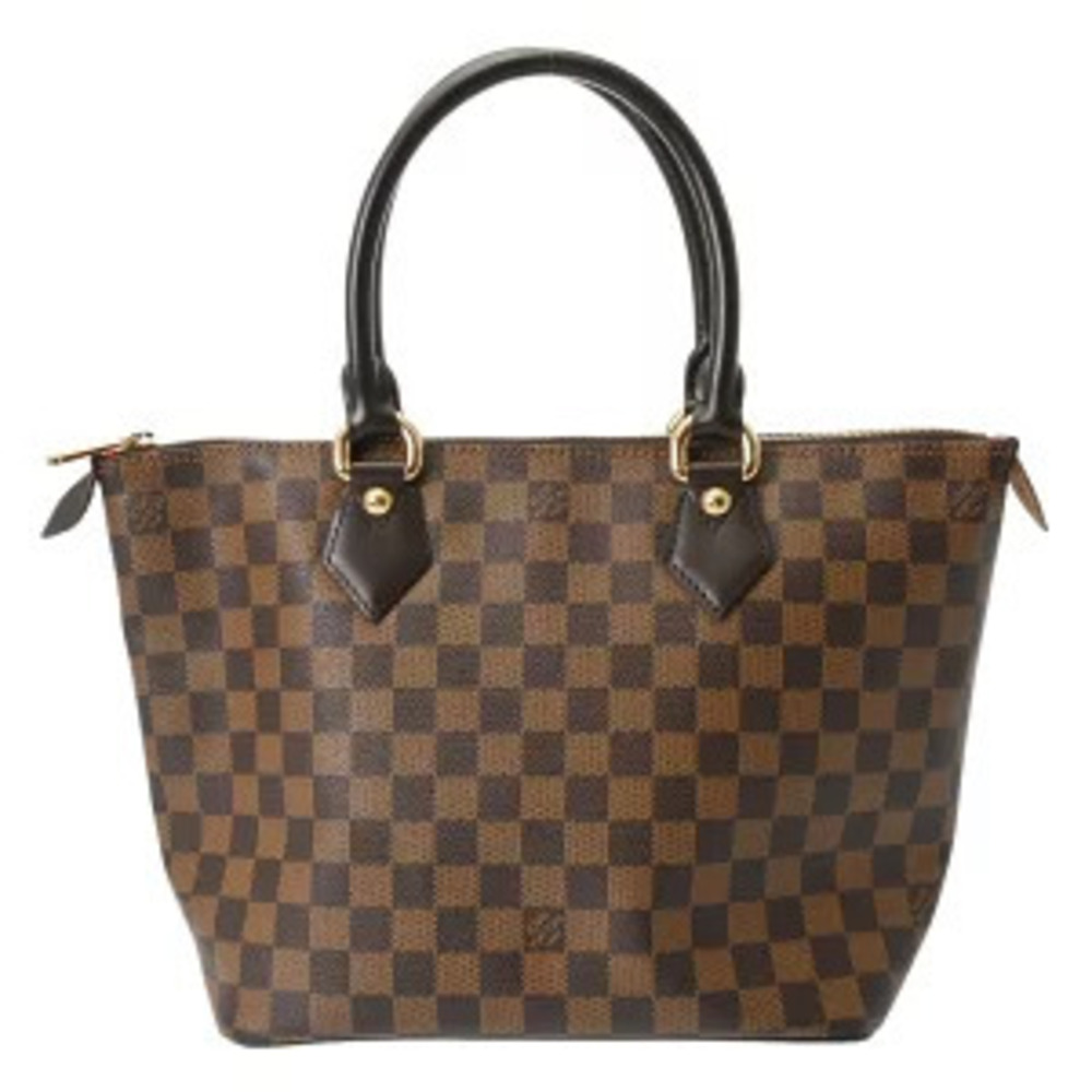 Louis Vuitton Damier Saleya Brown Canvas Tote Bag